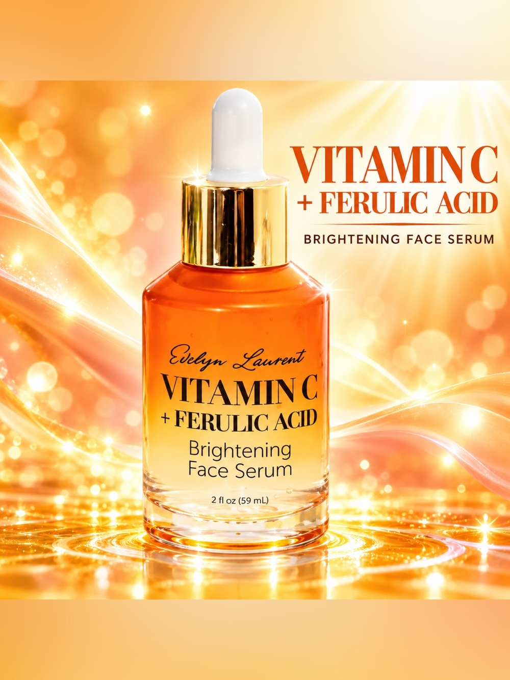 Evelyn Laurent Vitamin C + Ferulic Acid Brightening Face Serum